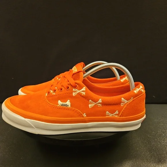 Vans WTAPS Og Era Lx Orange Bones Size 9.5 - Picture 5 of 14